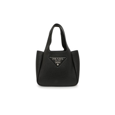PRADA LEATHER MINI HANDBAG 1BA349 (18*16*10cm) 